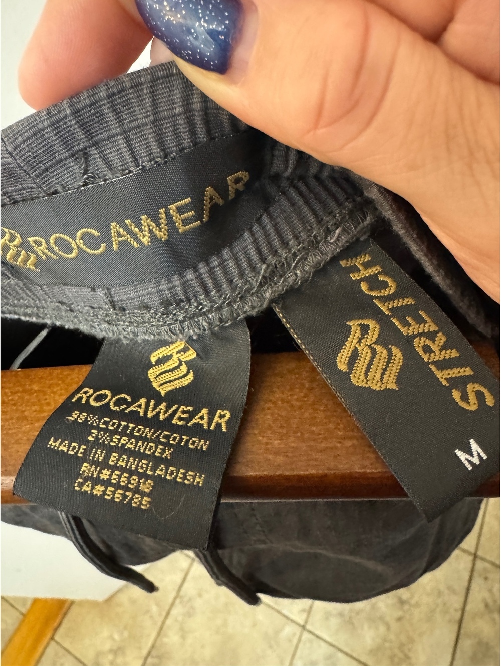 Rocawear Y2K Charcoal Cargo Shorts - Picture 4 of 4